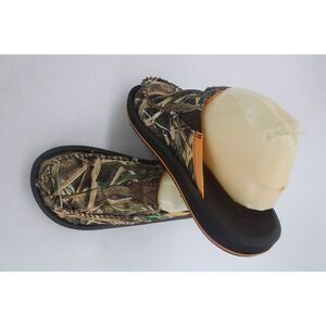 Sanuk You Got My Back Camo Men's Casual Slippers, Woodland Camo, M7